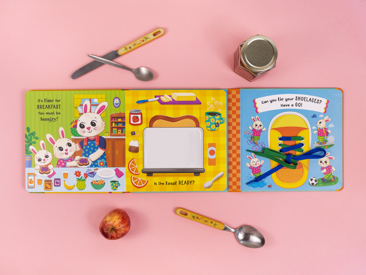 Let’s Get Ready Activity Book – With 5 Sliders to Move and Play