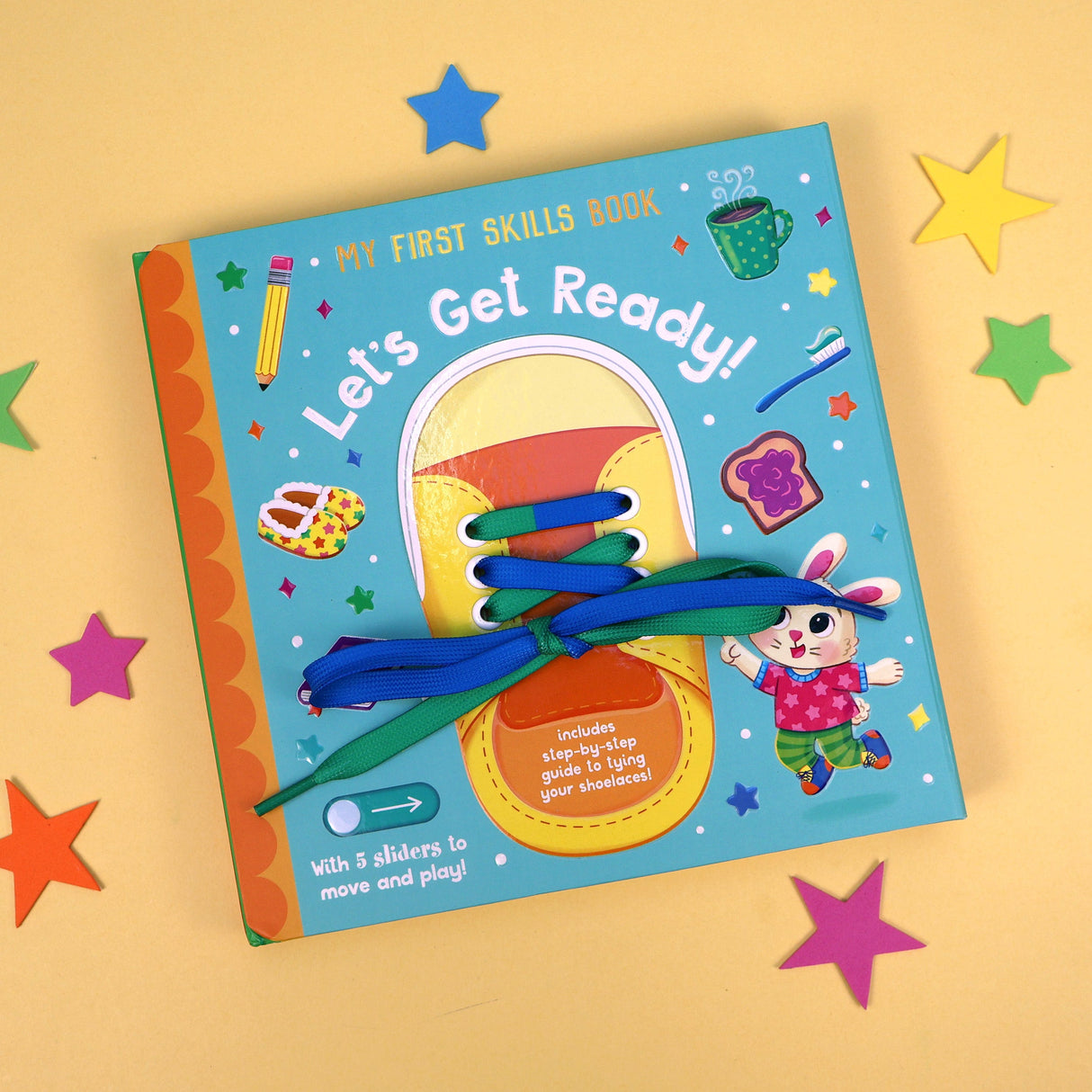 Let’s Get Ready Activity Book – With 5 Sliders to Move and Play