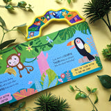Carry-Along Jungle Adventure – Children’s 10 Button Sound Book