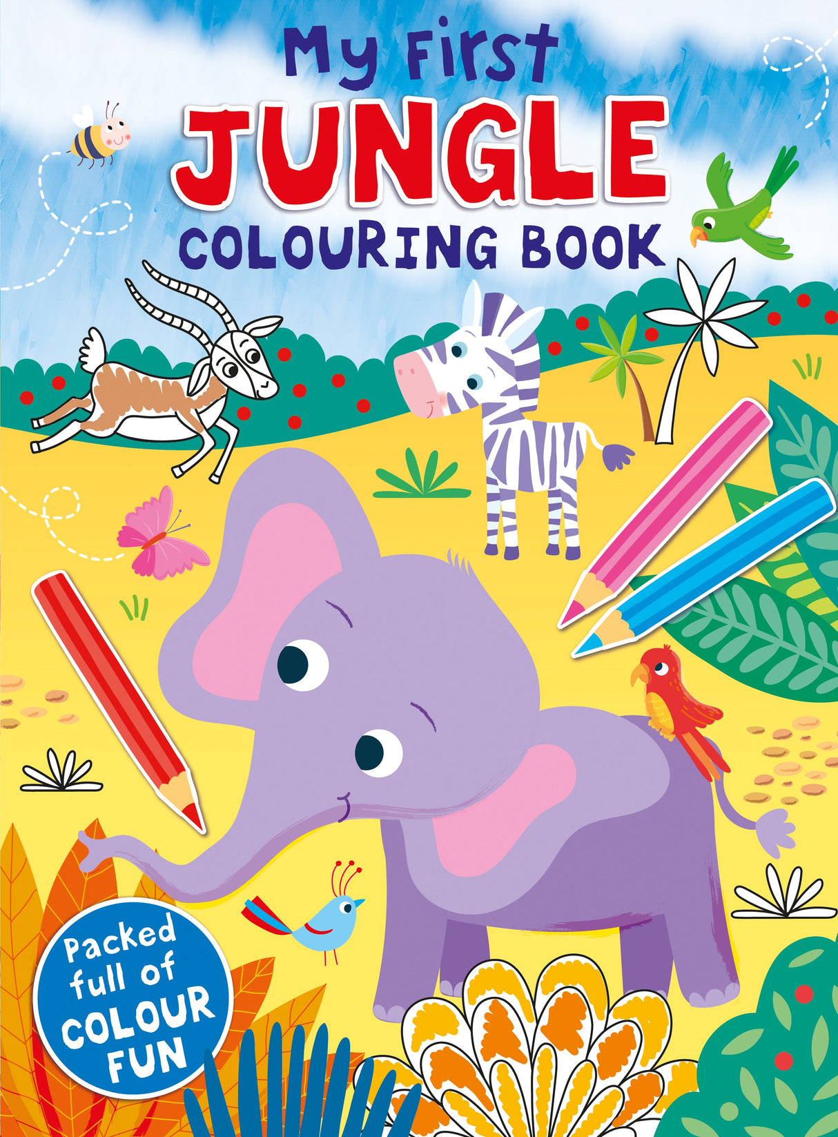 My First Jungle Colouring Book