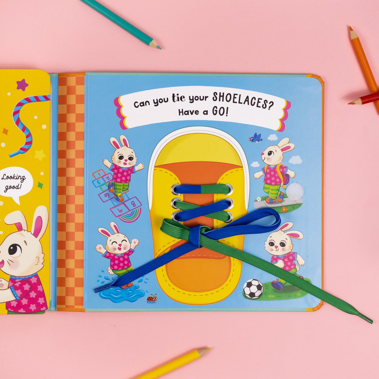 Let’s Get Ready Activity Book –  With 5 Sliders to Move and Play