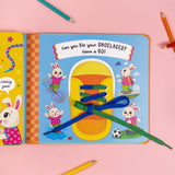 Let’s Get Ready Activity Book –  With 5 Sliders to Move and Play