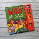 Wild Animals – Children’s 6 Button Sound Book