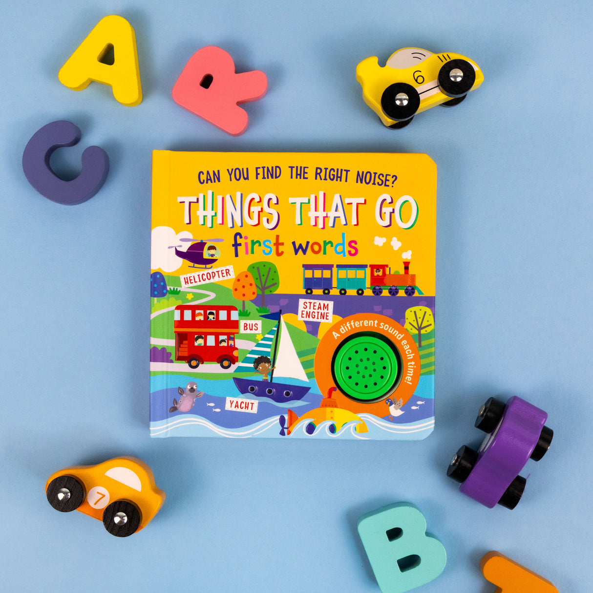 Things That Go! Can You Find The Right Noise? Children’s One Button Sound Book
