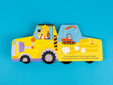 My First Digger – Chunky Wheeled Board Book for Toddlers – Push-Along Animal Story Book – Ages 3+