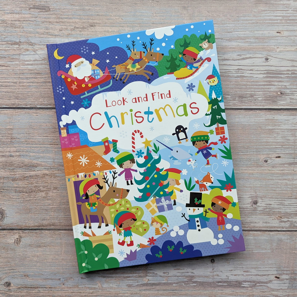 Let’s Spot Christmas - Festive Fold-Out Spotting Book for Children